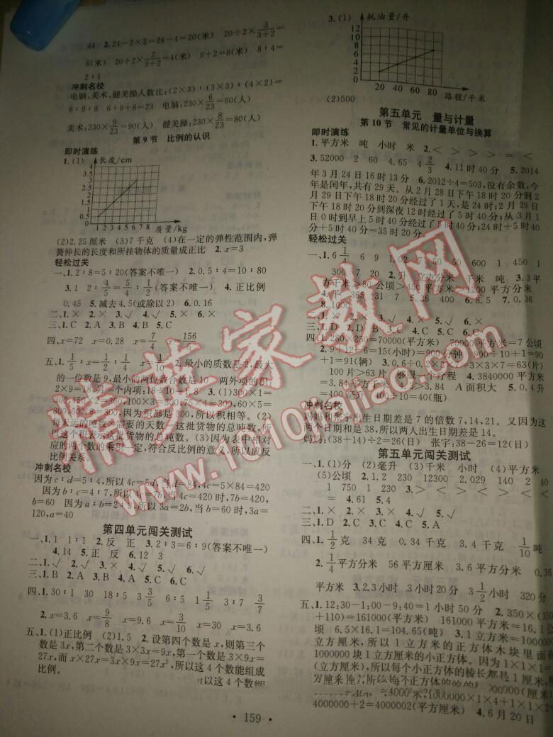 名校直通车小学数学总复习 第3页