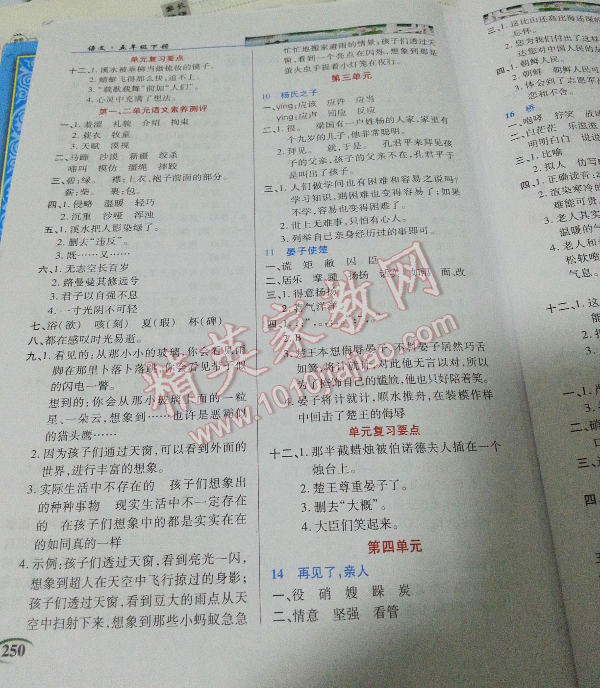 2016年字詞句段篇英才教程五年級(jí)語(yǔ)文下冊(cè)人教版 第7頁(yè)