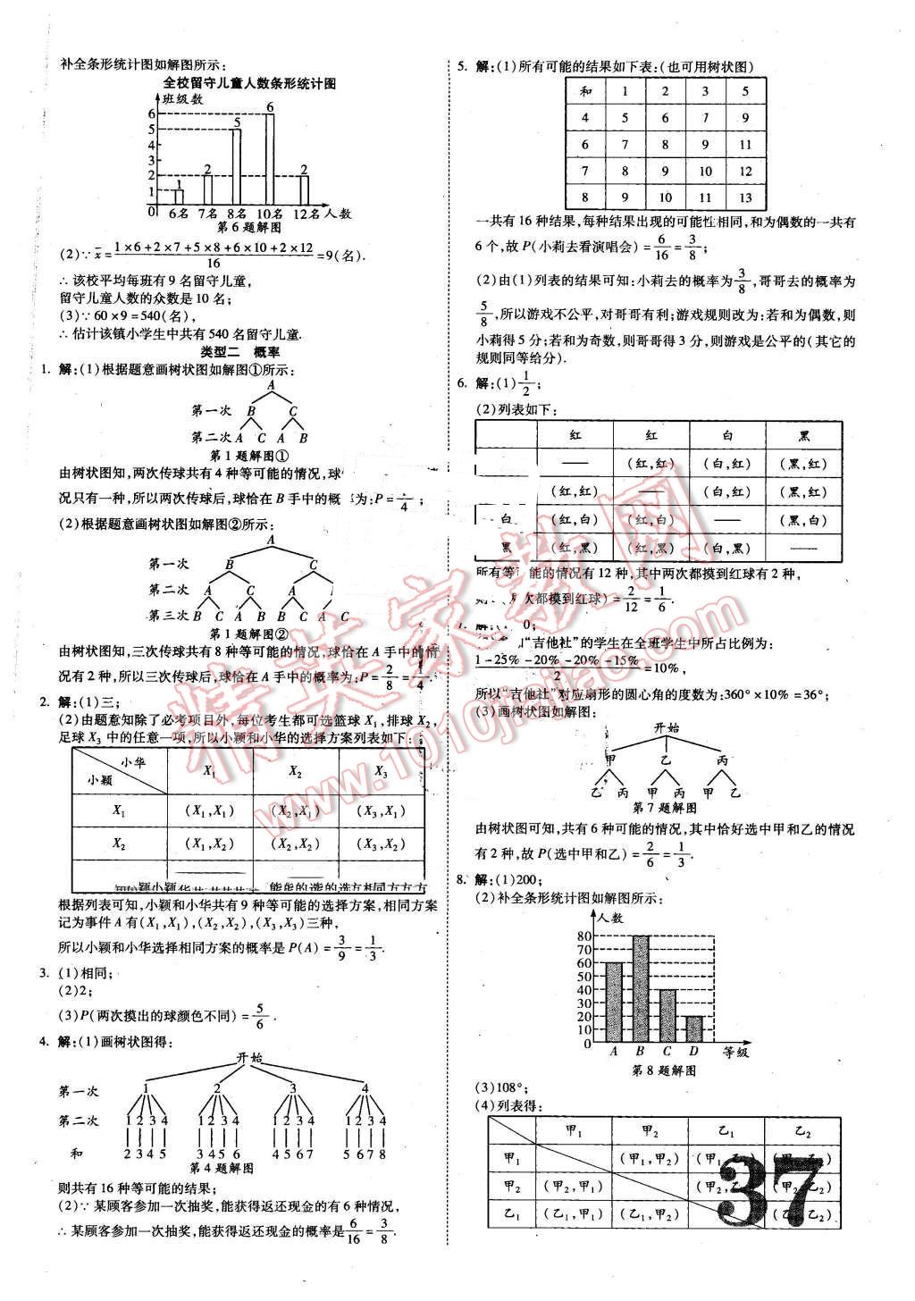 2016年云南中考面對面數(shù)學 第37頁