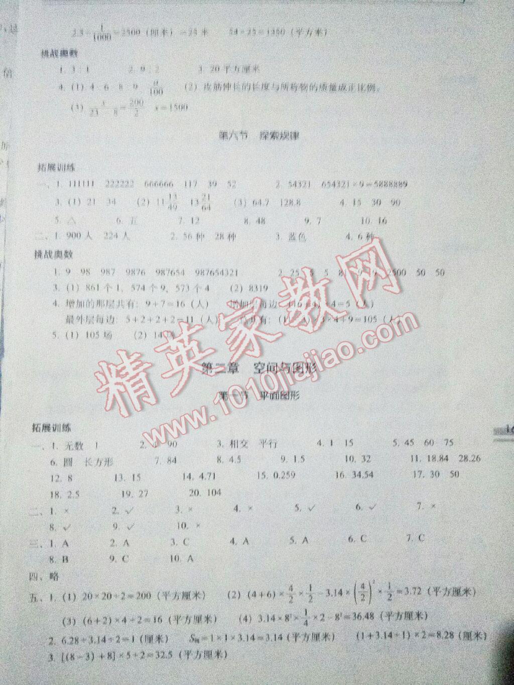 2015年小学数学升学夺冠知识大集结 第31页