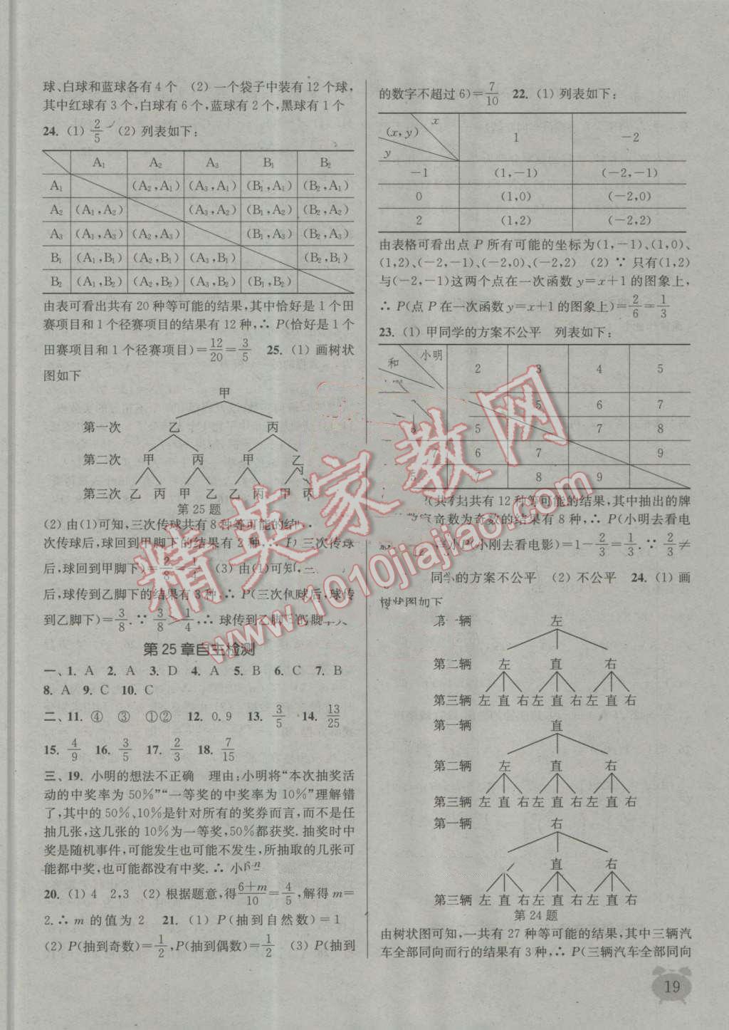 2016年通城學(xué)典課時作業(yè)本九年級數(shù)學(xué)上冊華師大版 第18頁