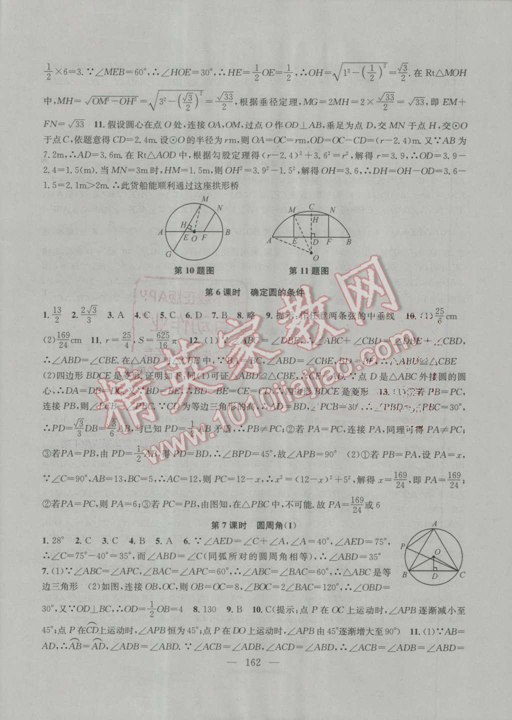 2016年金鑰匙1加1課時(shí)作業(yè)加目標(biāo)檢測(cè)九年級(jí)數(shù)學(xué)下冊(cè)蘇教版 ?10?