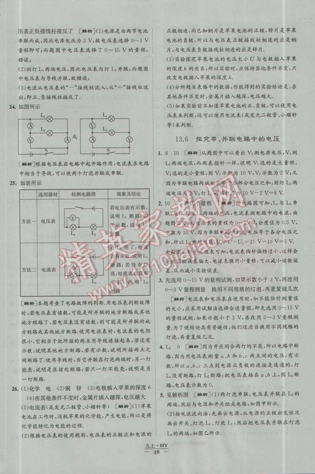 2016年經(jīng)綸學(xué)典學(xué)霸九年級(jí)物理上冊(cè)滬粵版 第19頁(yè)