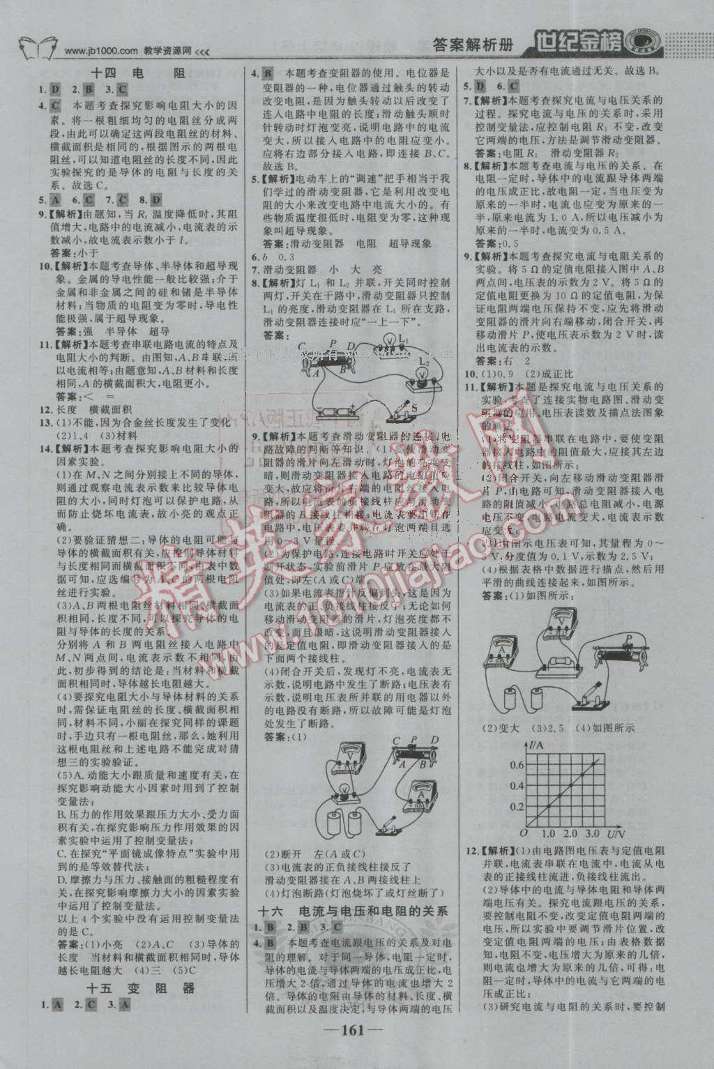 2016年世紀(jì)金榜金榜學(xué)案九年級(jí)物理上冊(cè)人教版 第22頁