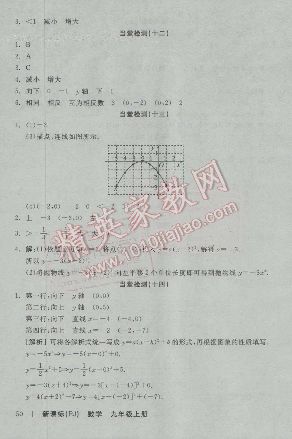 2016年全品學(xué)練考九年級(jí)數(shù)學(xué)上冊(cè)人教版 第4頁