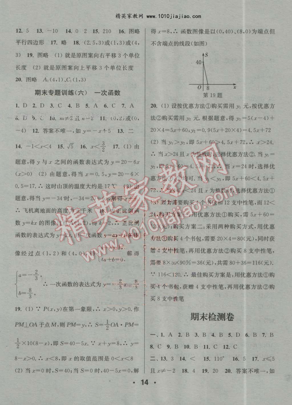 2016年通城學(xué)典小題精練八年級數(shù)學(xué)上冊蘇科版 第14頁