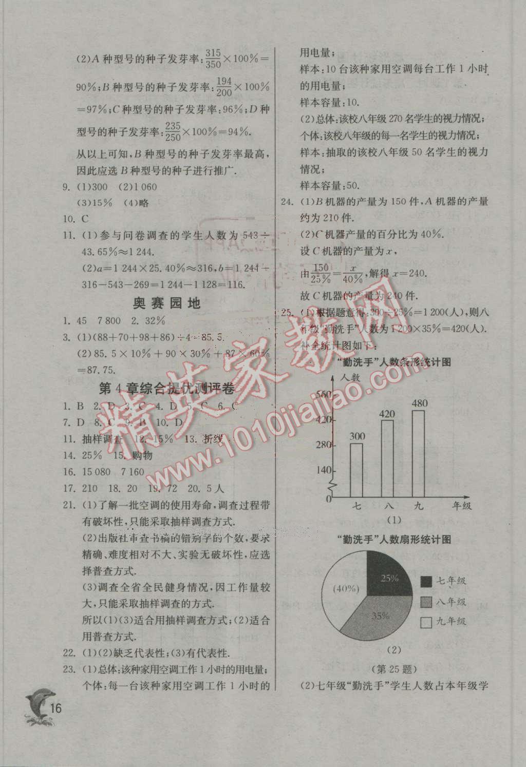 2016年實(shí)驗(yàn)班提優(yōu)訓(xùn)練七年級(jí)數(shù)學(xué)上冊(cè)青島版 第16頁