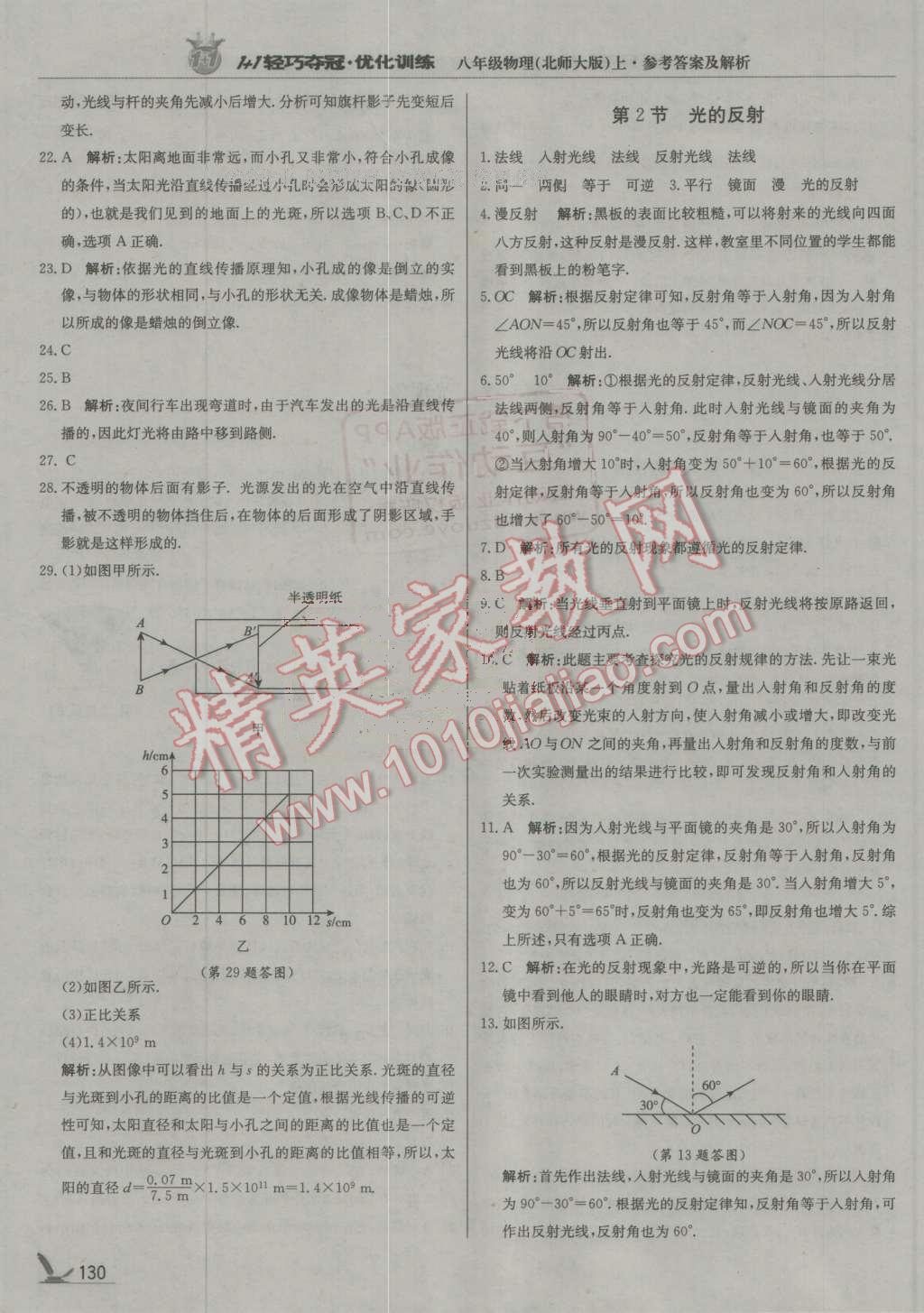 2016年1加1輕巧奪冠優(yōu)化訓(xùn)練八年級(jí)物理上冊(cè)北師大版銀版 第27頁(yè)