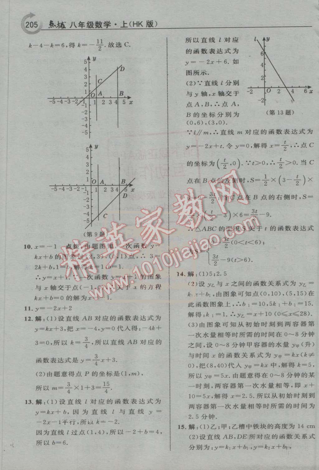 2016年特高級(jí)教師點(diǎn)撥八年級(jí)數(shù)學(xué)上冊(cè)滬科版 第13頁(yè)