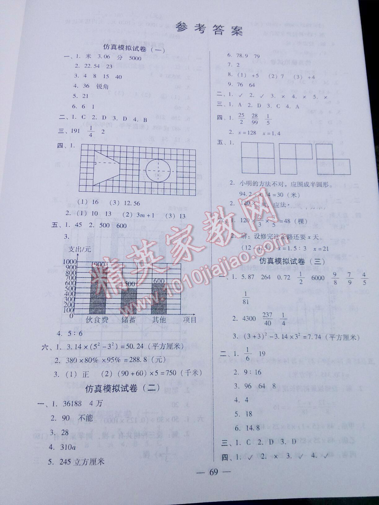 小升初毕业总复习数学 第1页