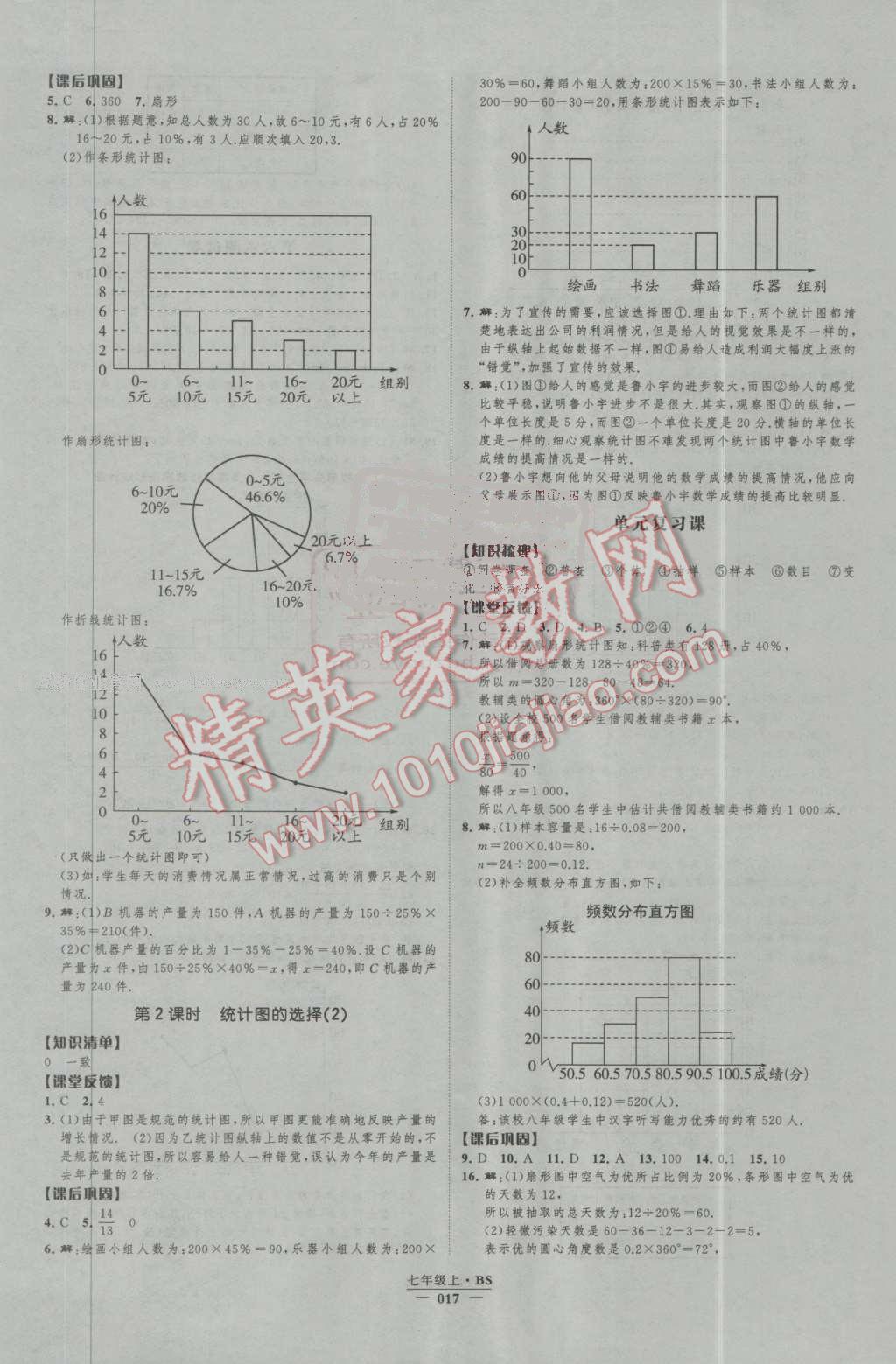 2016年經(jīng)綸學(xué)典新課時作業(yè)七年級數(shù)學(xué)上冊北師大版 第17頁