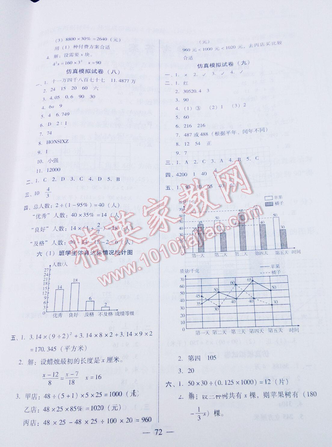 小升初毕业总复习数学 第4页