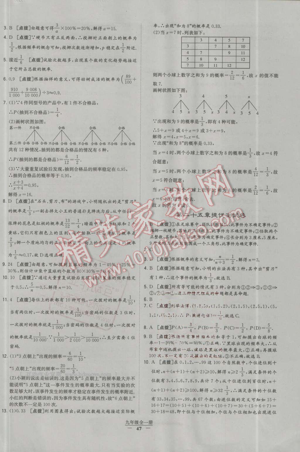 2016年經(jīng)綸學(xué)典學(xué)霸九年級(jí)數(shù)學(xué)全一冊(cè)人教版 第47頁