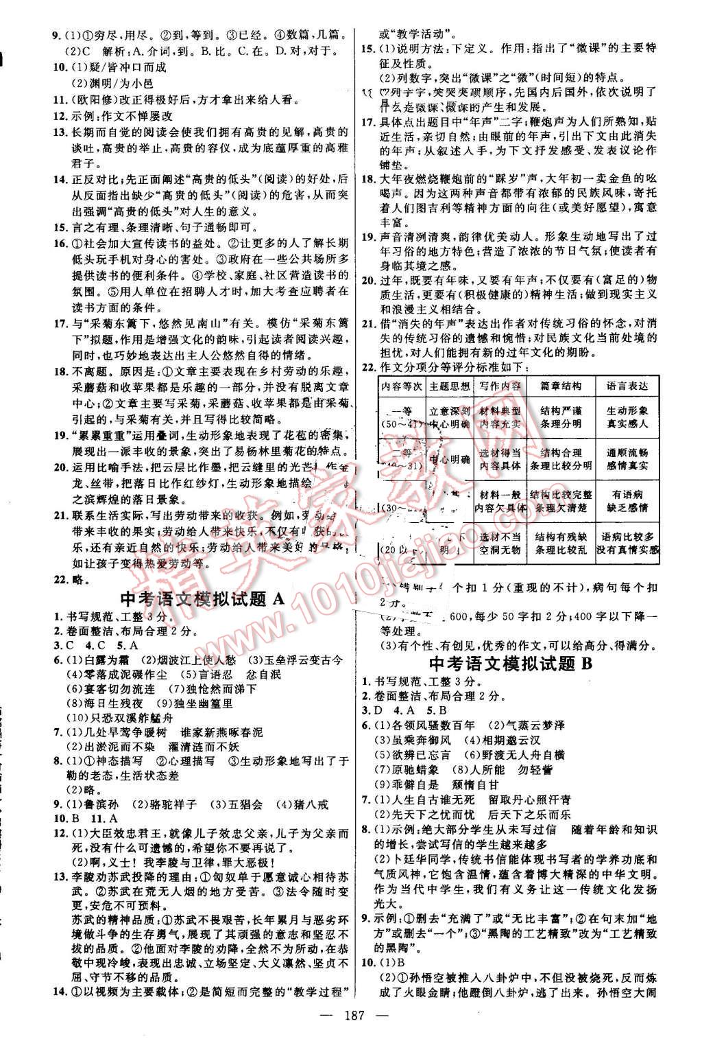 2016年細(xì)解巧練九年級(jí)語文全一冊(cè)魯教版 第22頁