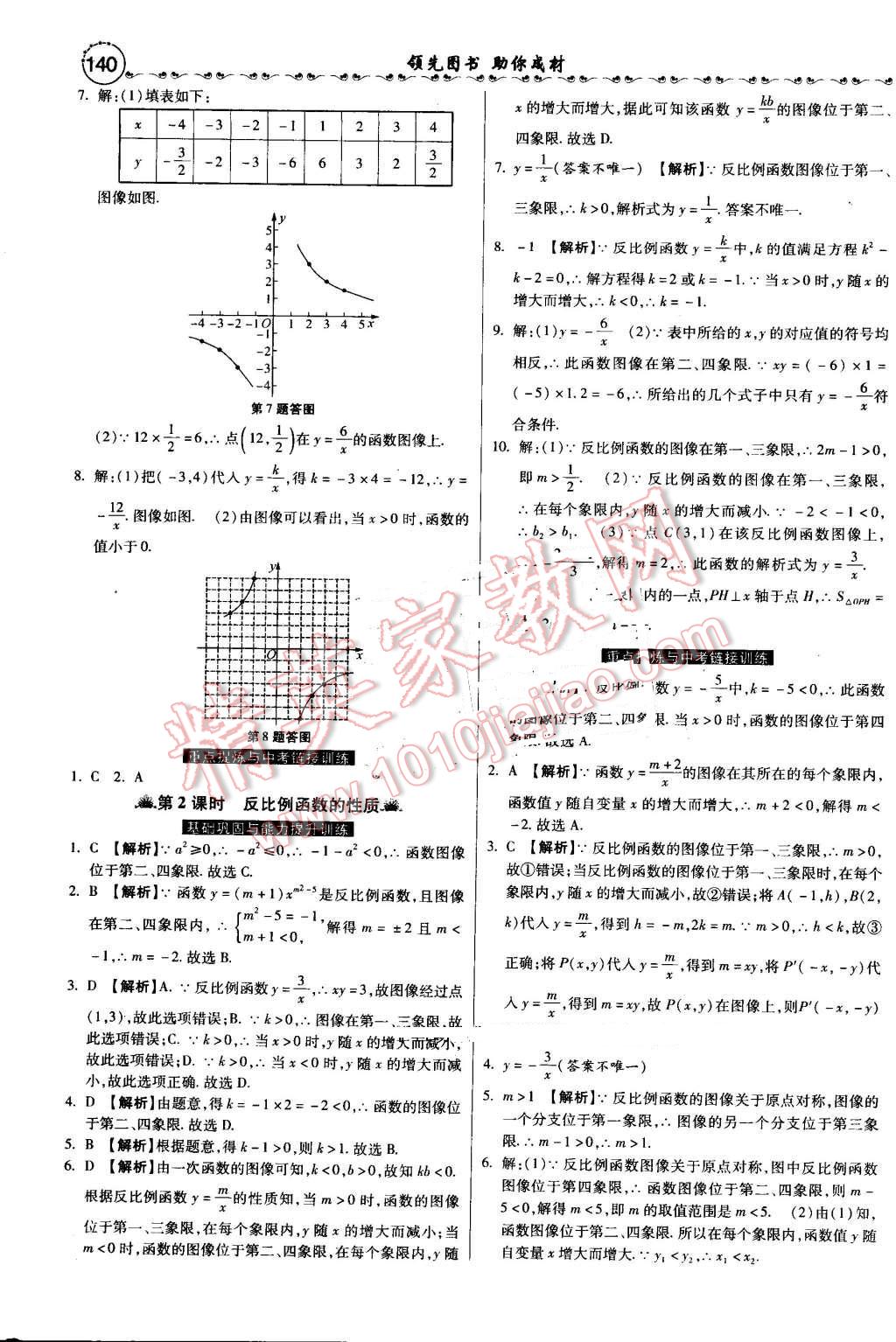 2016年一路领先大提速同步训练与测评九年级数学全一册冀教版 第21页