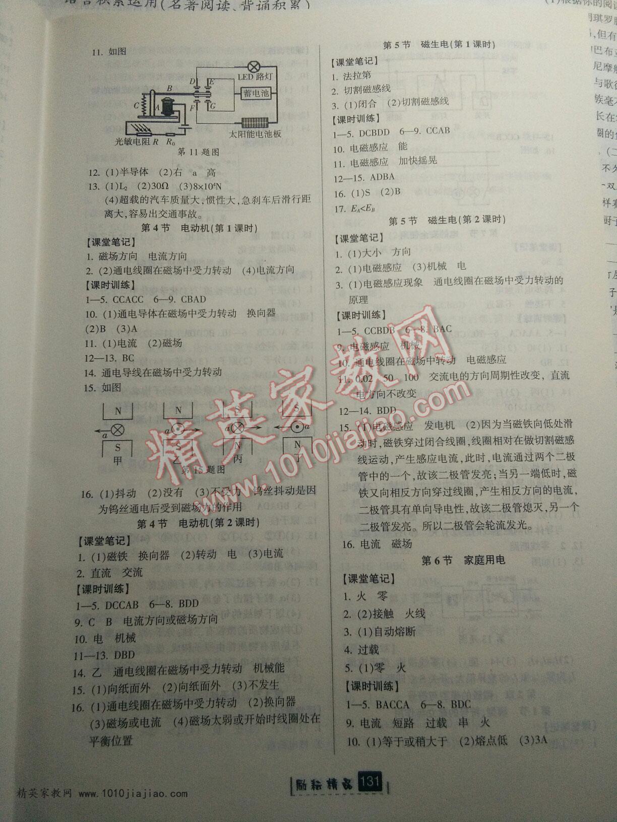 2016年励耘书业励耘新同步八年级科学下册 第2页