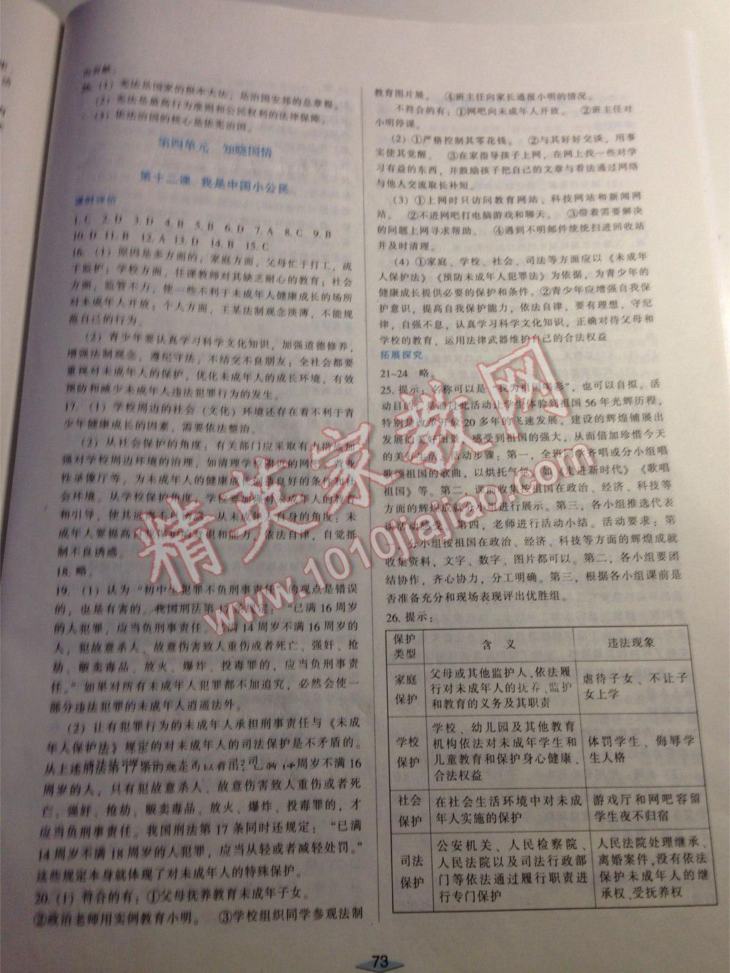 2016年自主合作探究新課程學習與評價七年級思想品德下冊陜?nèi)税?nbsp;第3頁