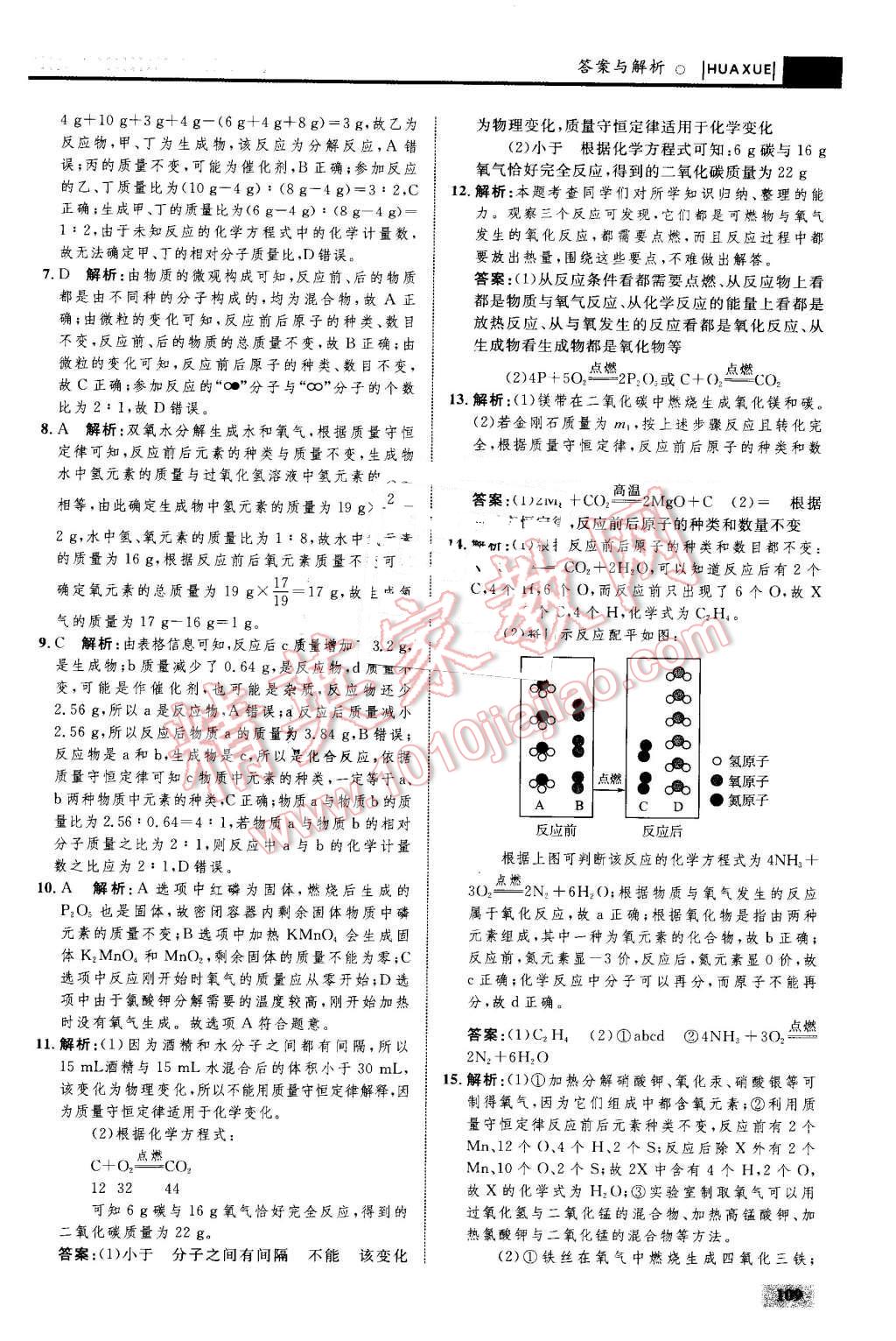 2016年初中同步學(xué)考優(yōu)化設(shè)計(jì)九年級(jí)化學(xué)上冊人教版 第27頁