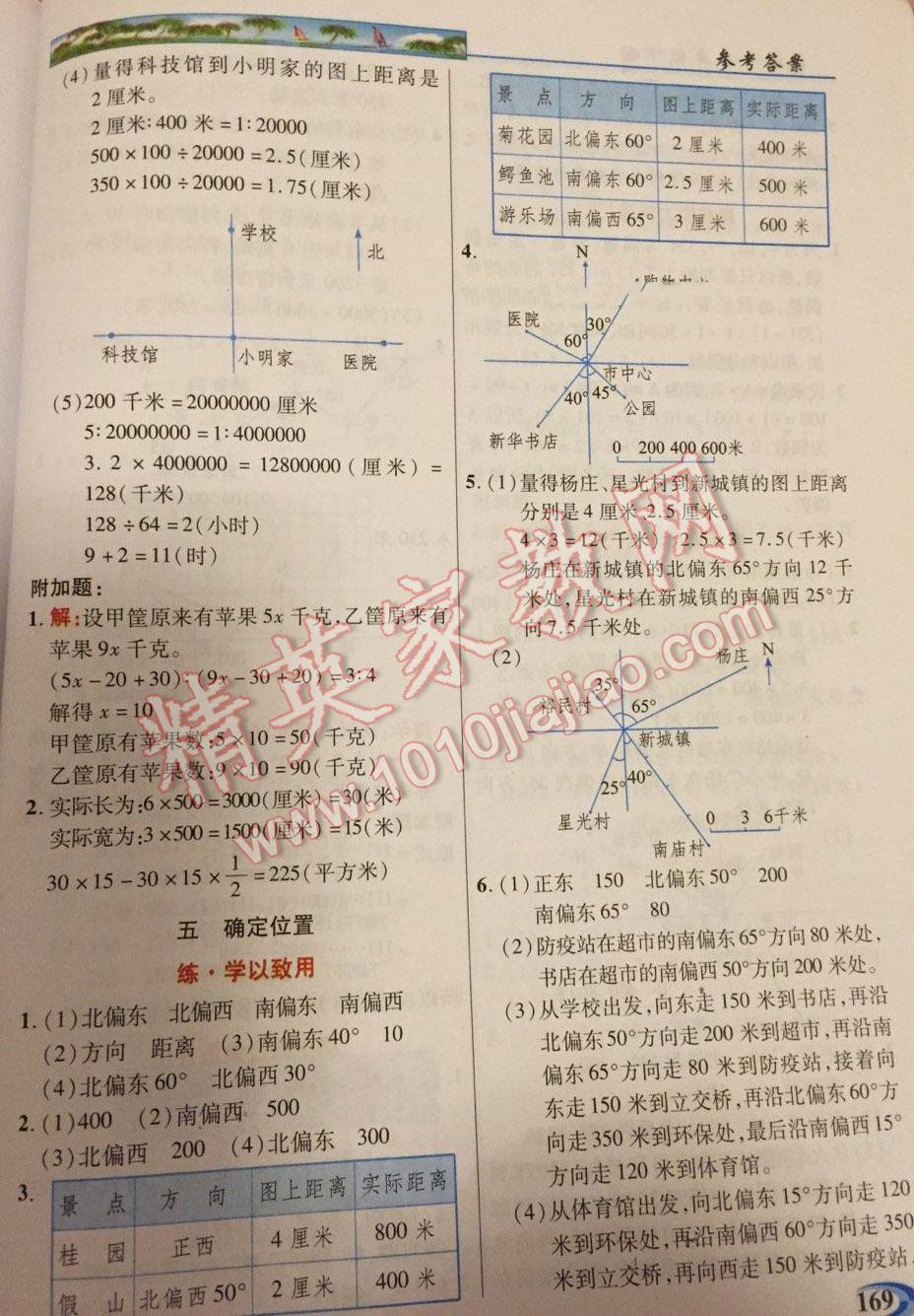 2016年引探練創(chuàng)英才教程六年級數(shù)學(xué)下冊蘇教版 第8頁