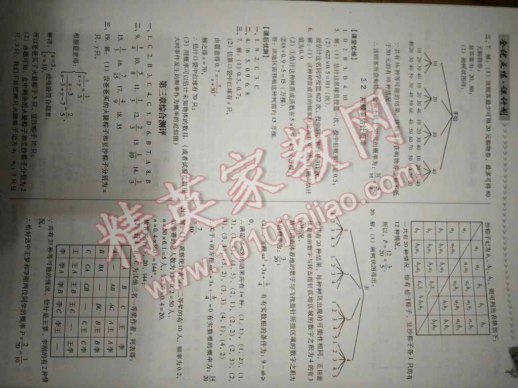 2016年全优点练课计划九年级数学上册北师大版 第14页