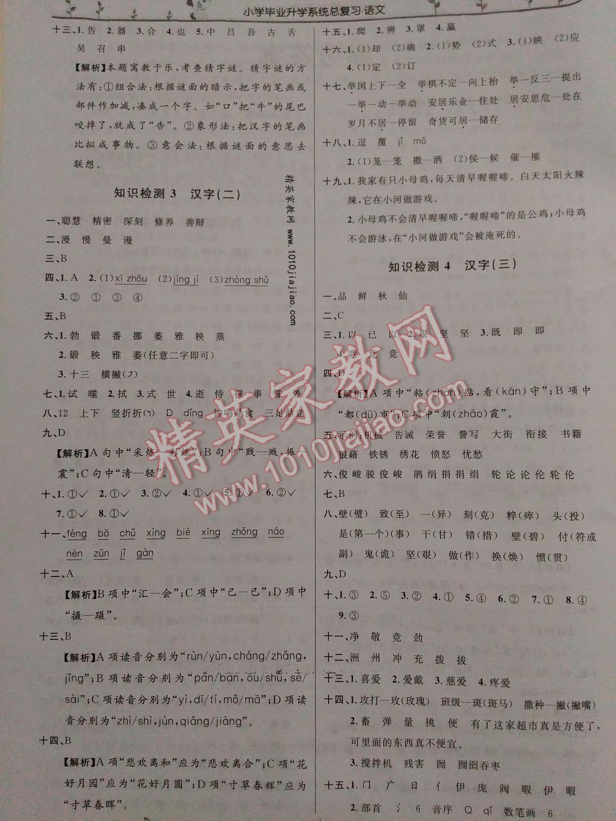 2016年小学毕业升学系统总复习数学 第7页