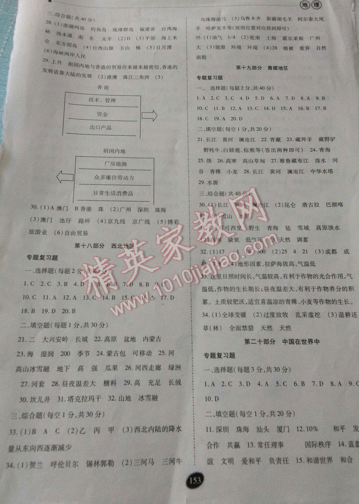 2016年资源与评价中考全程总复习地理 第25页