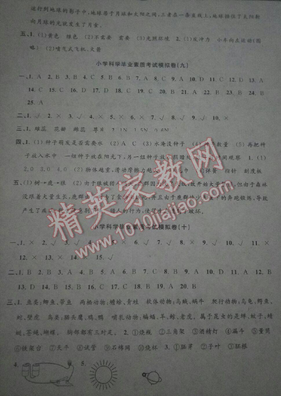 2016年孟建平小學(xué)科學(xué)畢業(yè)總復(fù)習(xí) 第14頁
