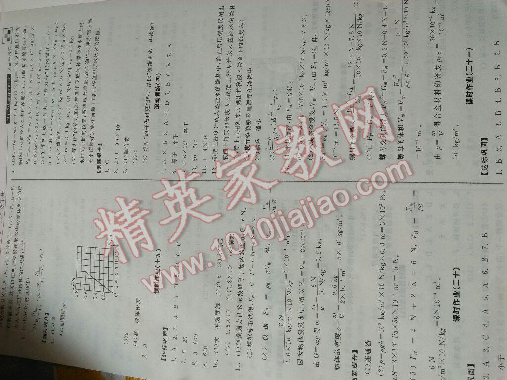 2016年全品學(xué)練考八年級物理下冊北師大版 第28頁