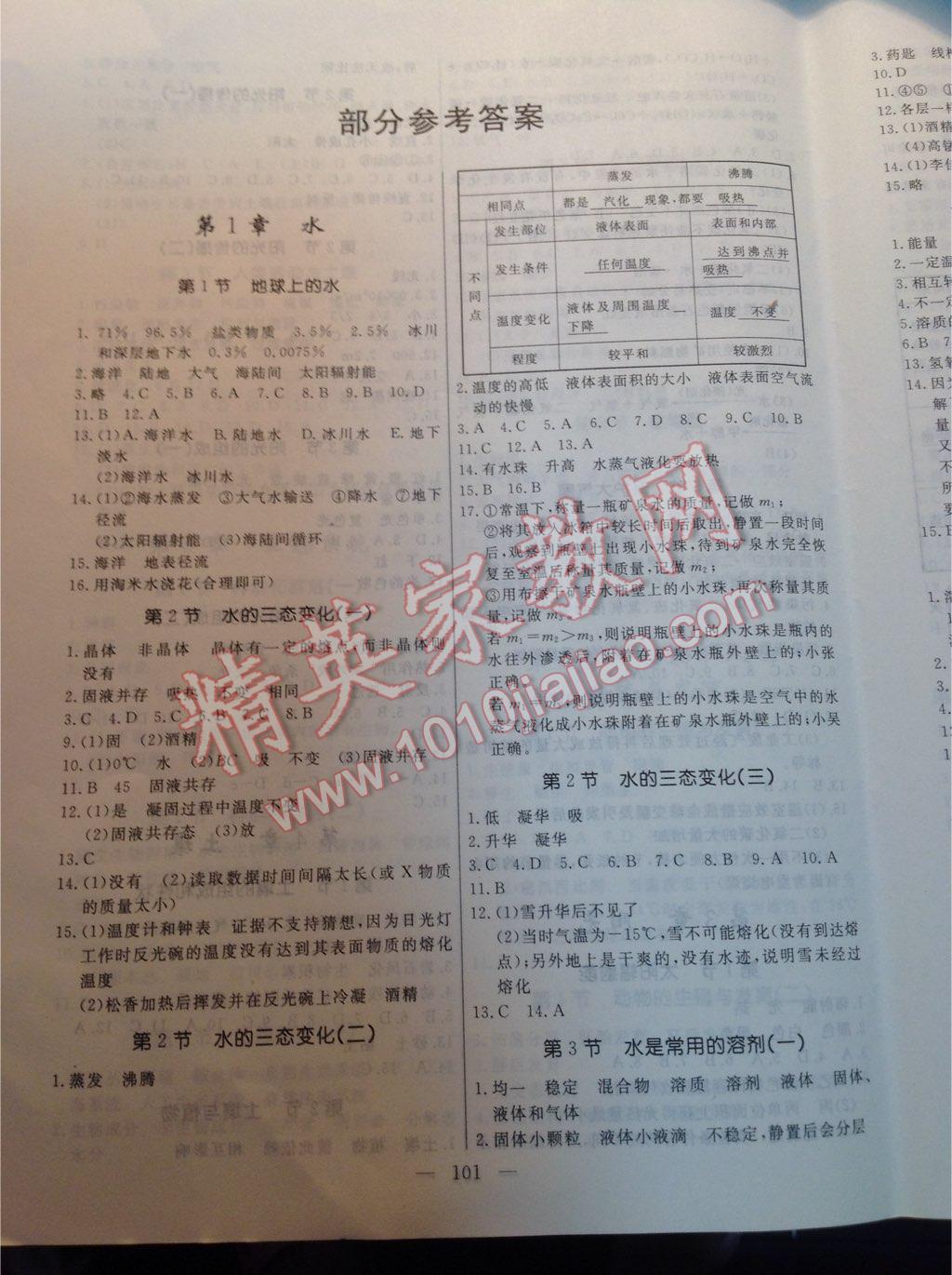 2016年花山小狀元學(xué)科能力達(dá)標(biāo)初中生100全優(yōu)卷七年級(jí)科學(xué)下冊華師大版 第9頁