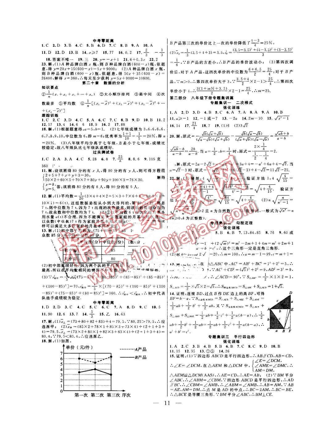 2016年暑假總動(dòng)員八年級(jí)數(shù)學(xué)人教版合肥工業(yè)大學(xué)出版社 第3頁