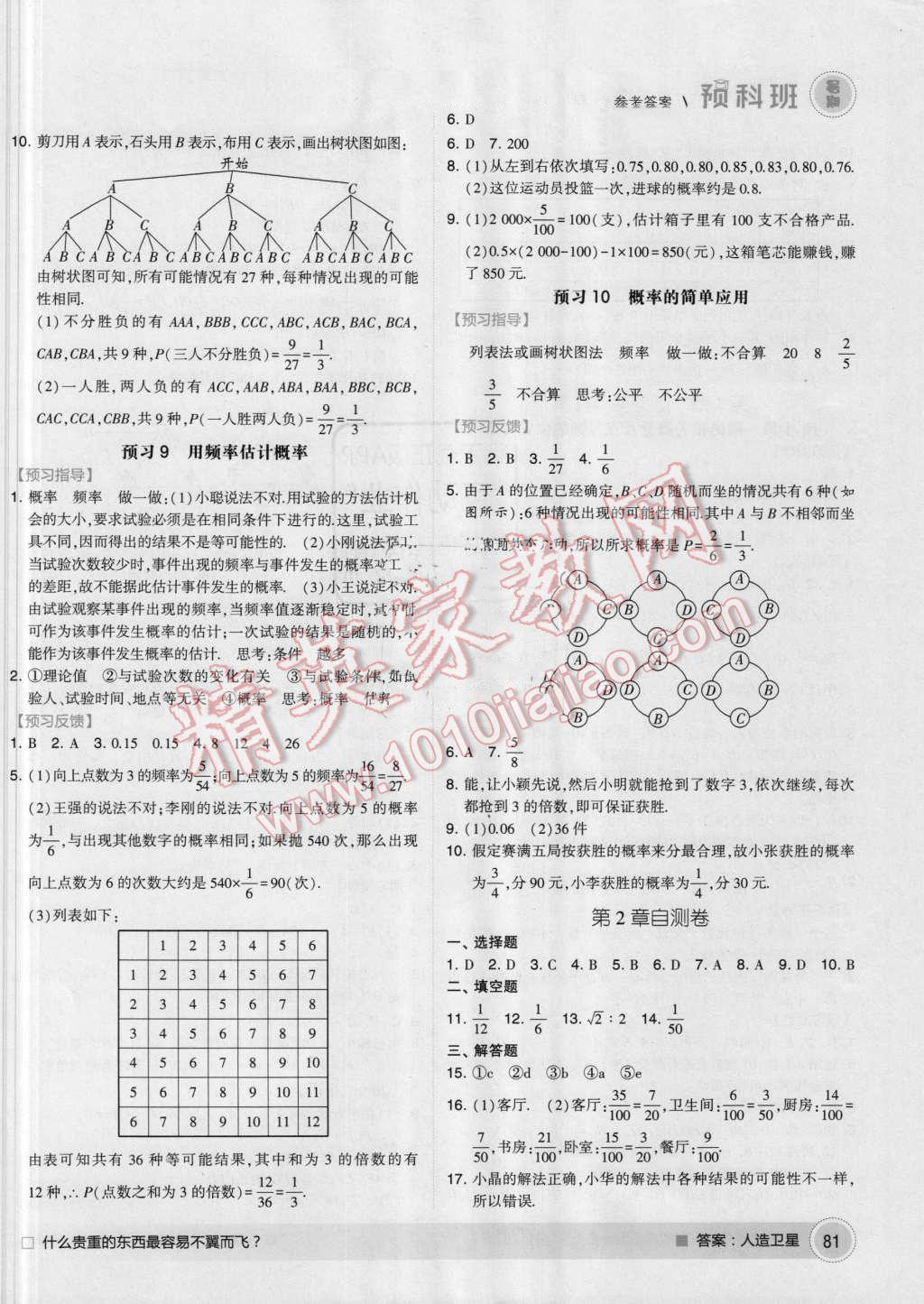 2016年經(jīng)綸學典暑期預科班8升9數(shù)學浙教版 第5頁