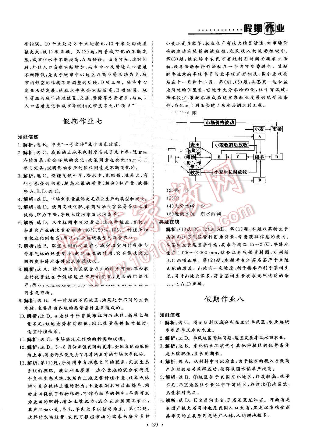 2016年假日氧吧快樂(lè)假日精彩生活高一年級(jí)地理 第5頁(yè)