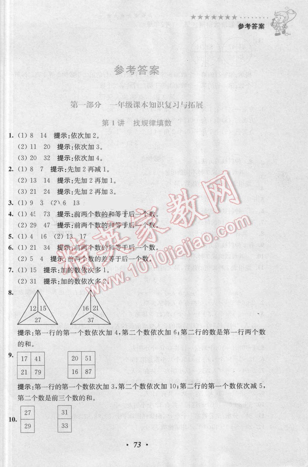 2016年暑假銜接小學(xué)奧數(shù)暑假培優(yōu)銜接16講1升2年級(jí) 第1頁(yè)