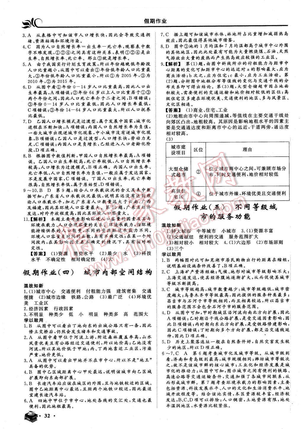 2016年金榜題名系列叢書(shū)新課標(biāo)快樂(lè)假期暑高一年級(jí)地理 第2頁(yè)