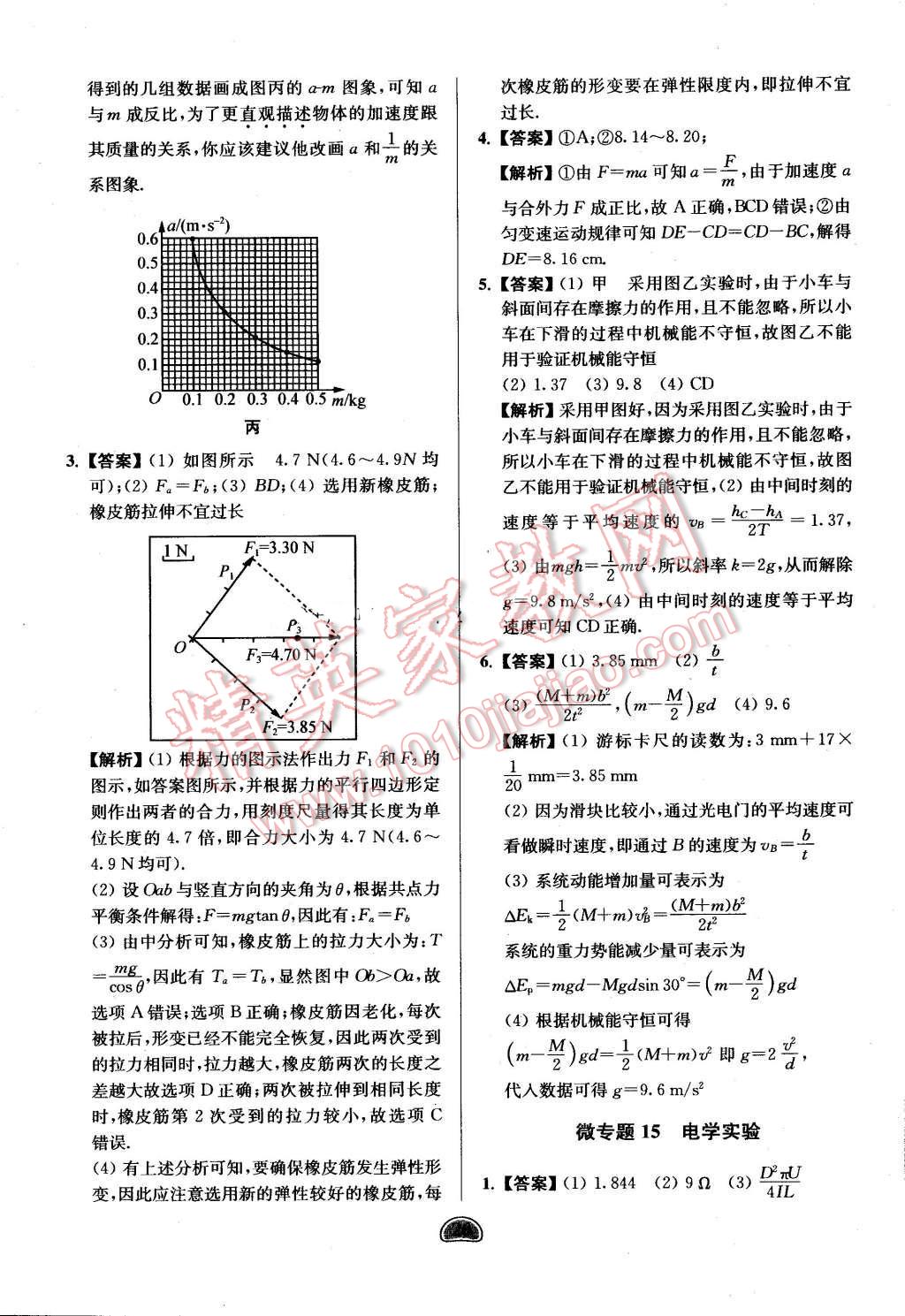 2016年假期好作业暨期末复习暑假高二物理 第26页