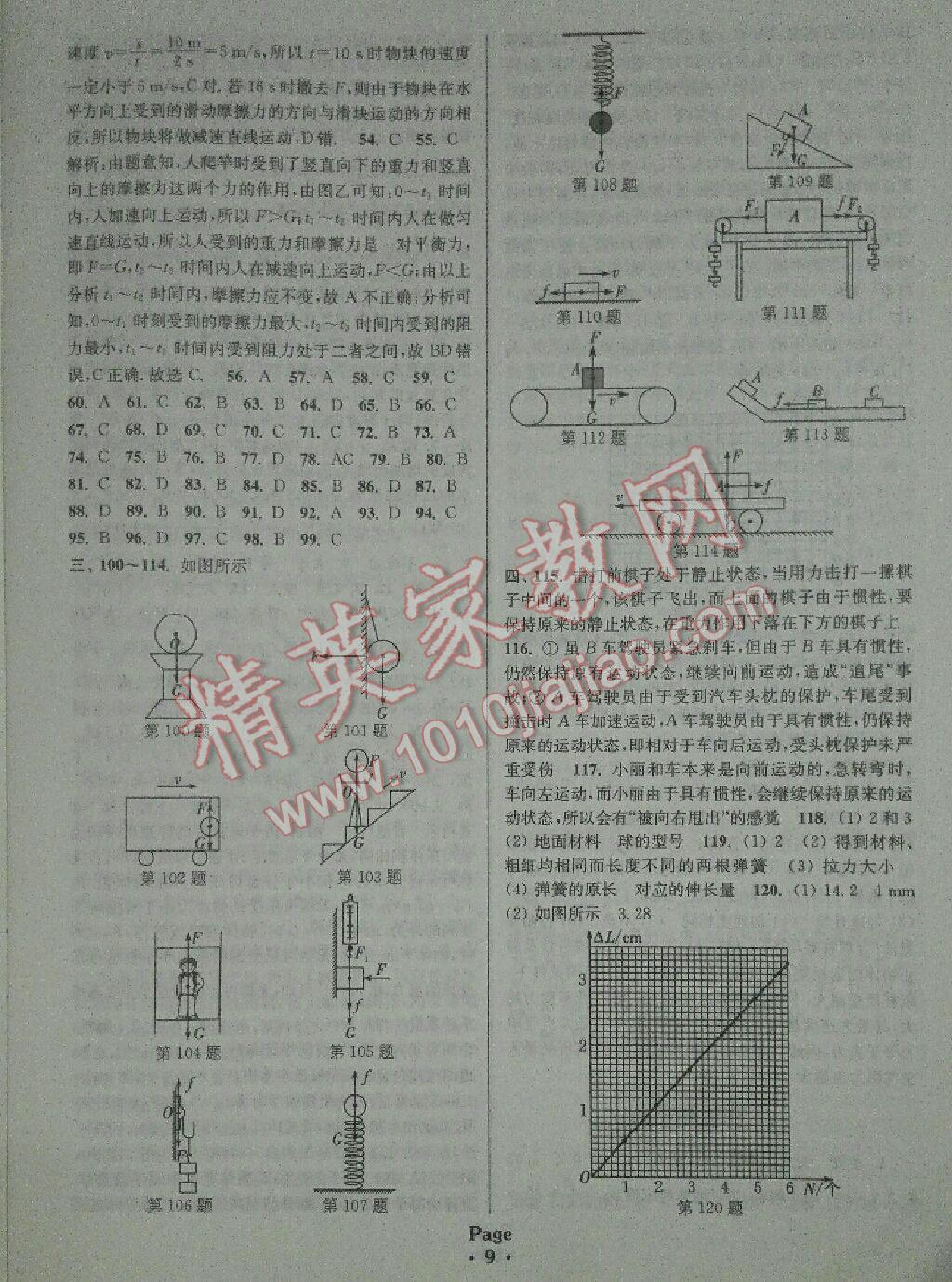 2016年通城學(xué)典全國中考試題分類精粹物理江蘇專版 第9頁