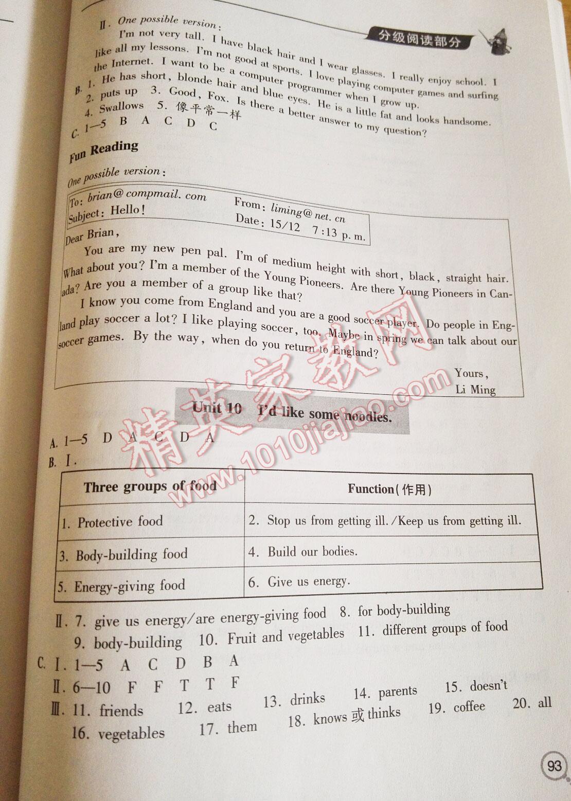 2016年初中英语分级阅读与听力训练七年级下学期 第4页