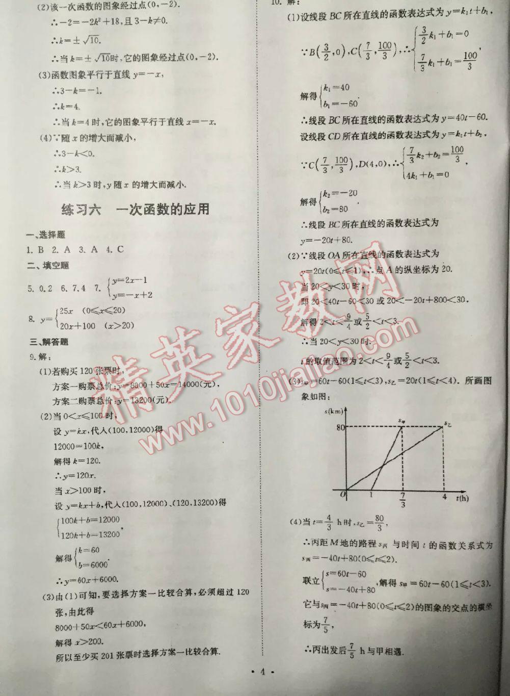 2016年BEST學(xué)習(xí)叢書提升訓(xùn)練暑假八年級數(shù)學(xué) 第6頁