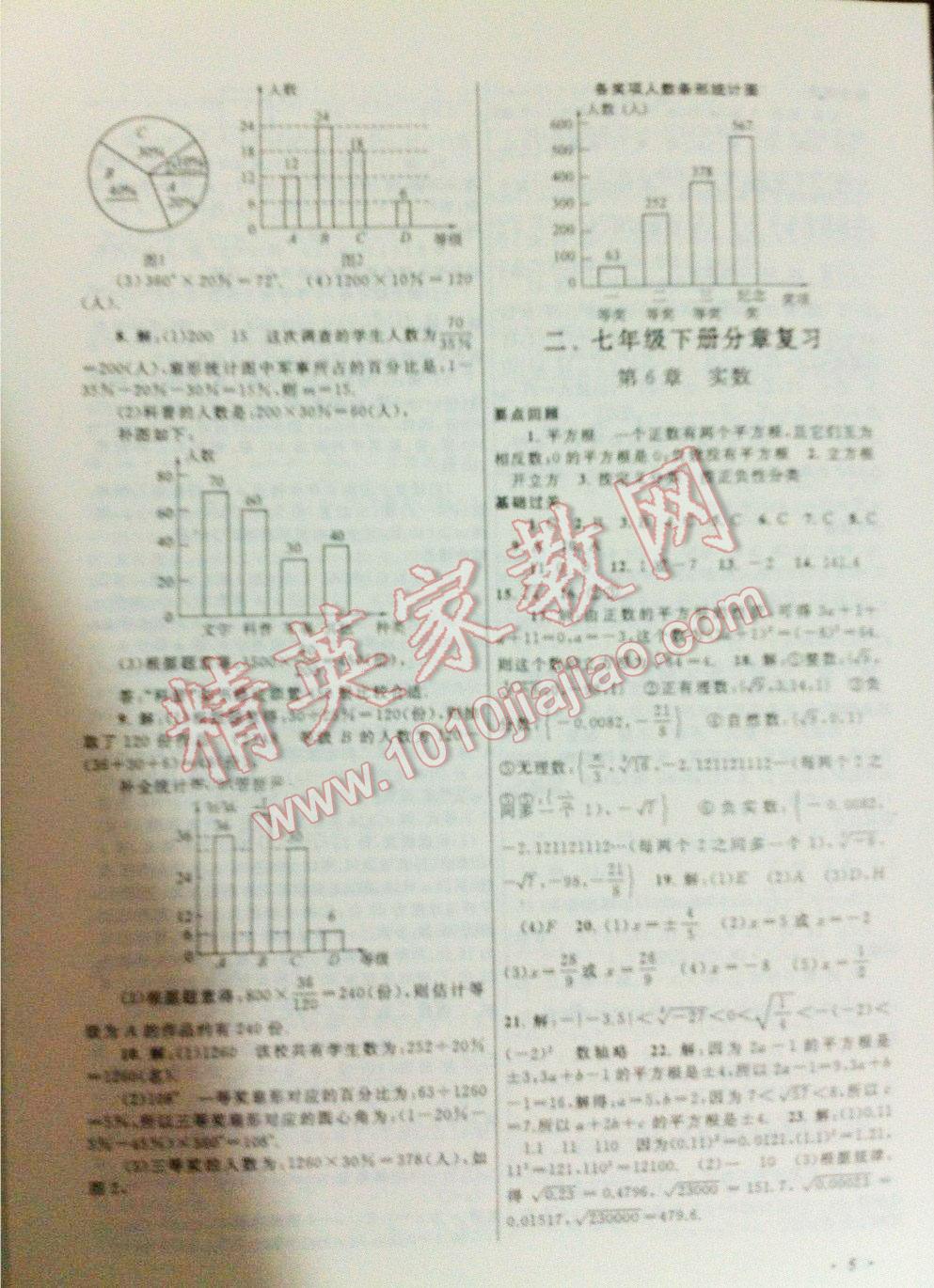 2016年暑假大串联七年级数学沪科版 第5页