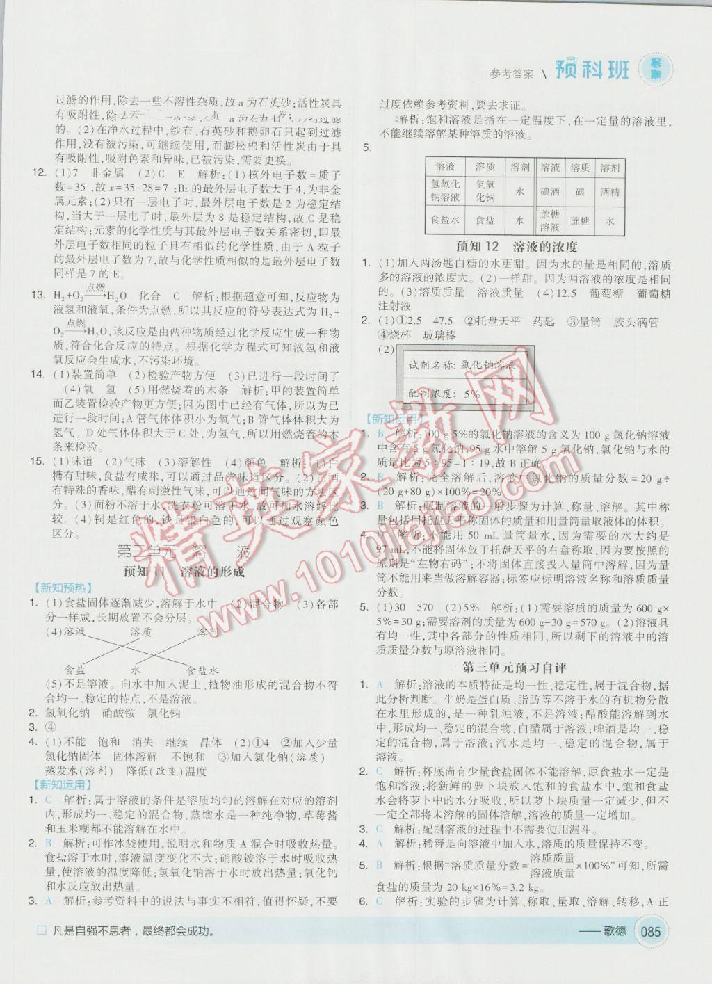 2016年經(jīng)綸學(xué)典暑期預(yù)科班8升9化學(xué)魯教版 第5頁