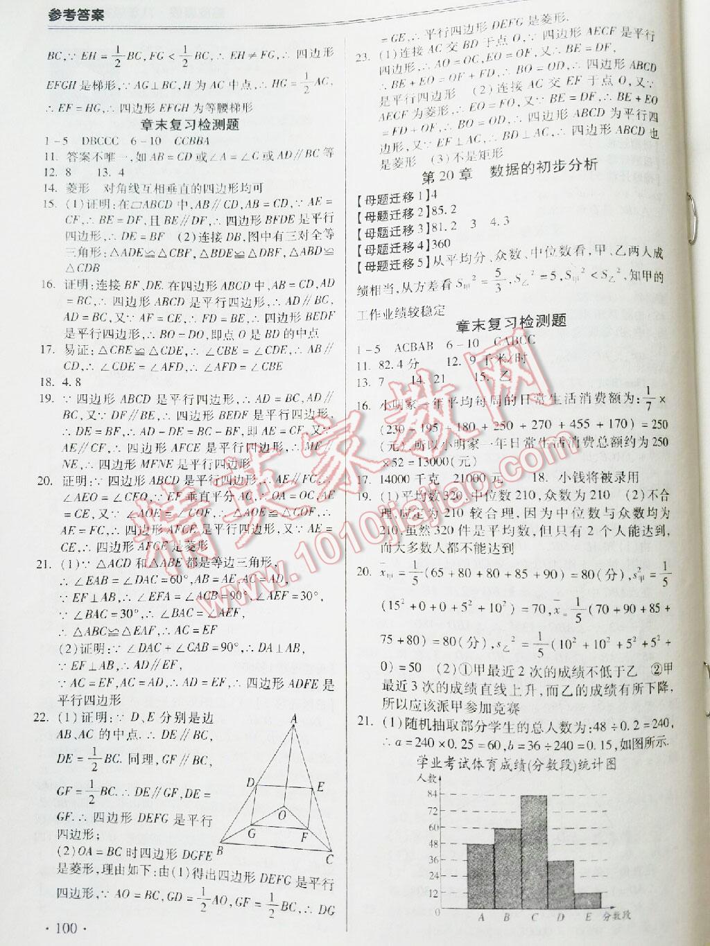 2016年哈皮暑假八年級數(shù)學(xué) 第23頁