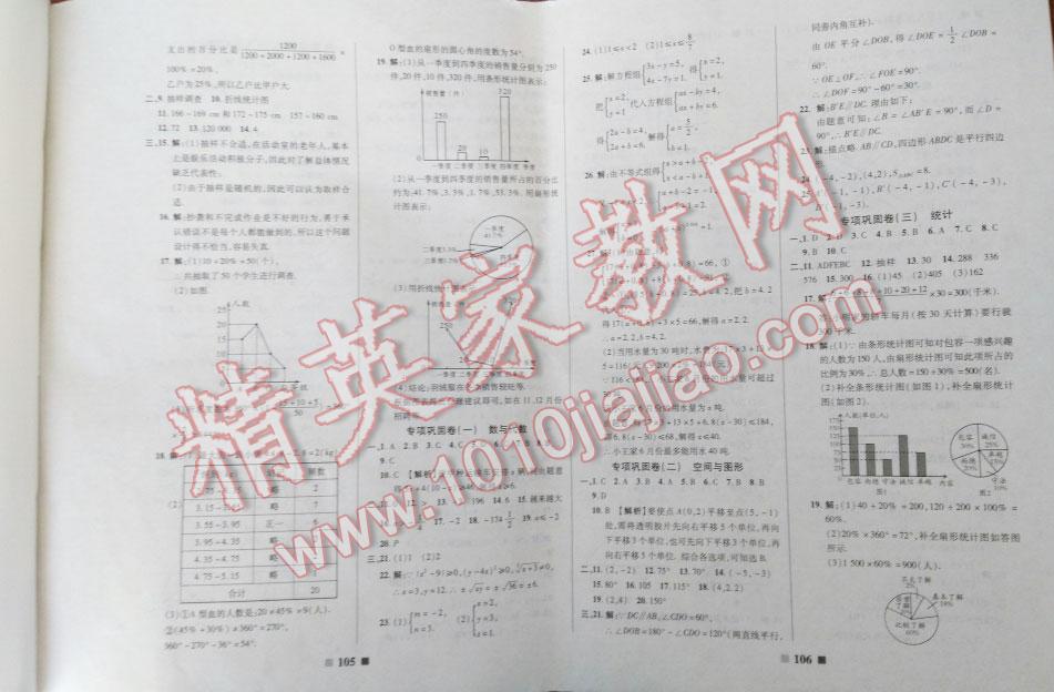 2016年优加全能大考卷七年级数学下册人教版 第80页