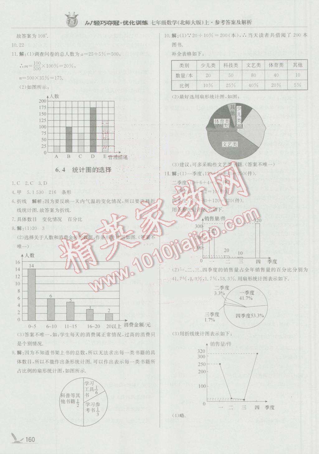 2016年1加1輕巧奪冠優(yōu)化訓(xùn)練七年級(jí)數(shù)學(xué)上冊北師大版銀版 參考答案第25頁