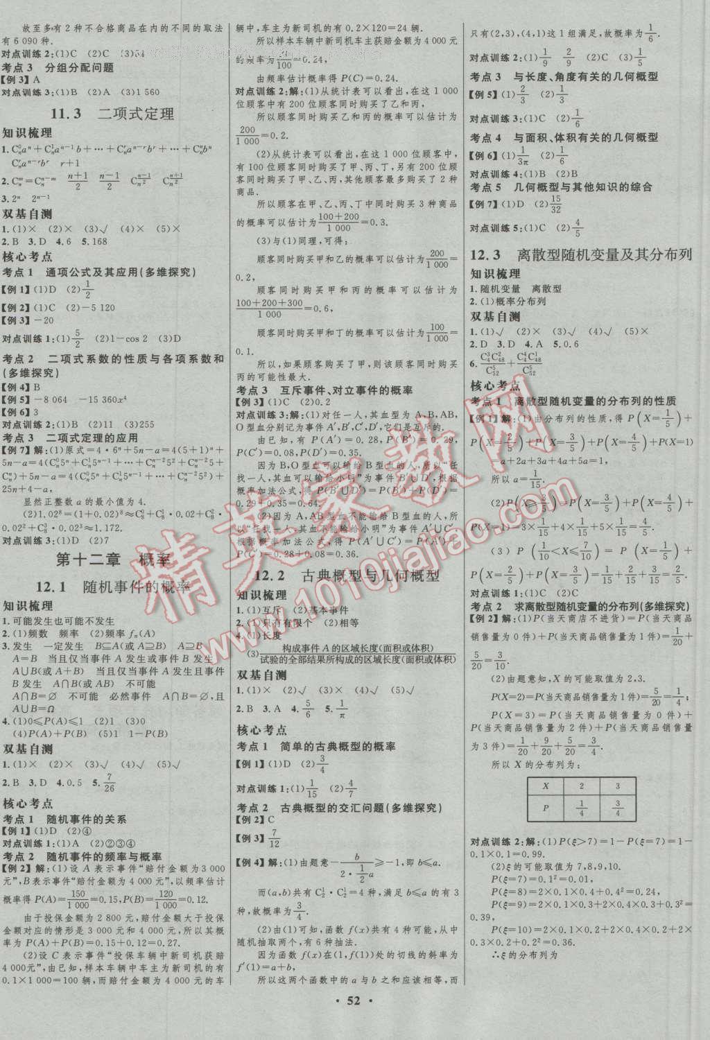 2017年高中總復習優(yōu)化設(shè)計一輪用書理科數(shù)學山東專用 參考答案第28頁