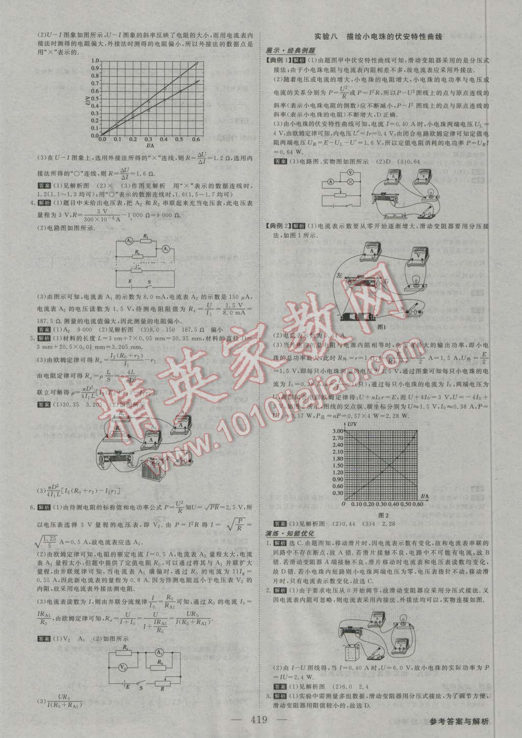 2017年高考总复习优化方案物理新课标 参考答案第26页