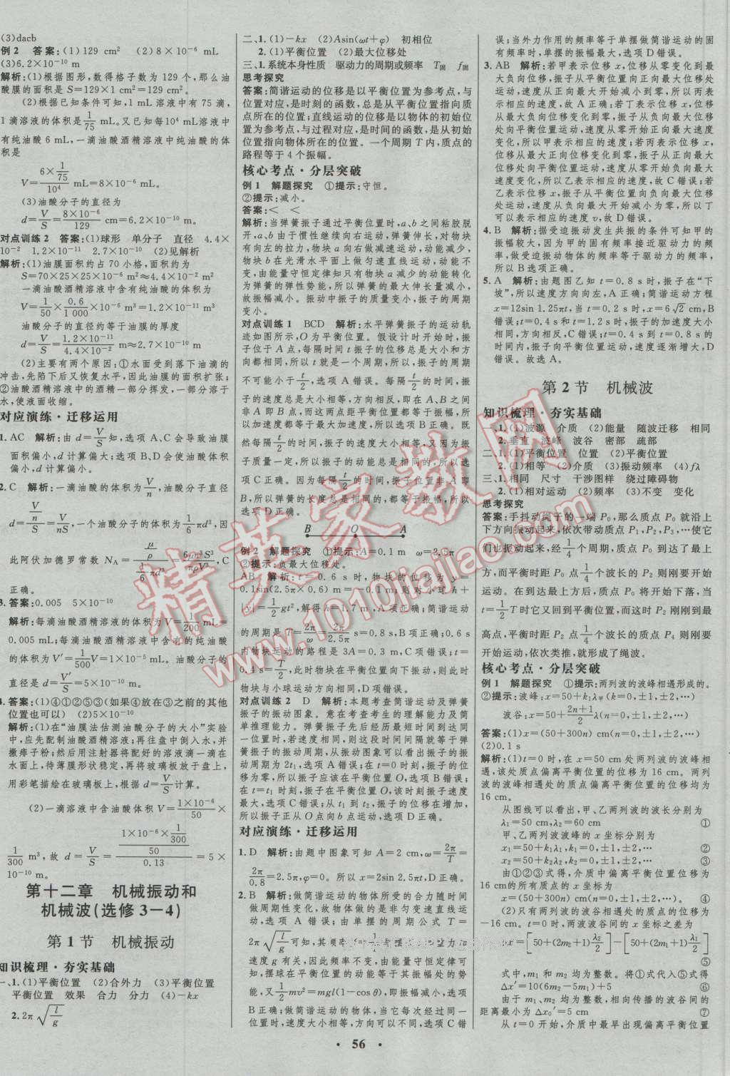 2017年高中總復(fù)習(xí)優(yōu)化設(shè)計(jì)一輪用書物理 參考答案第40頁(yè)