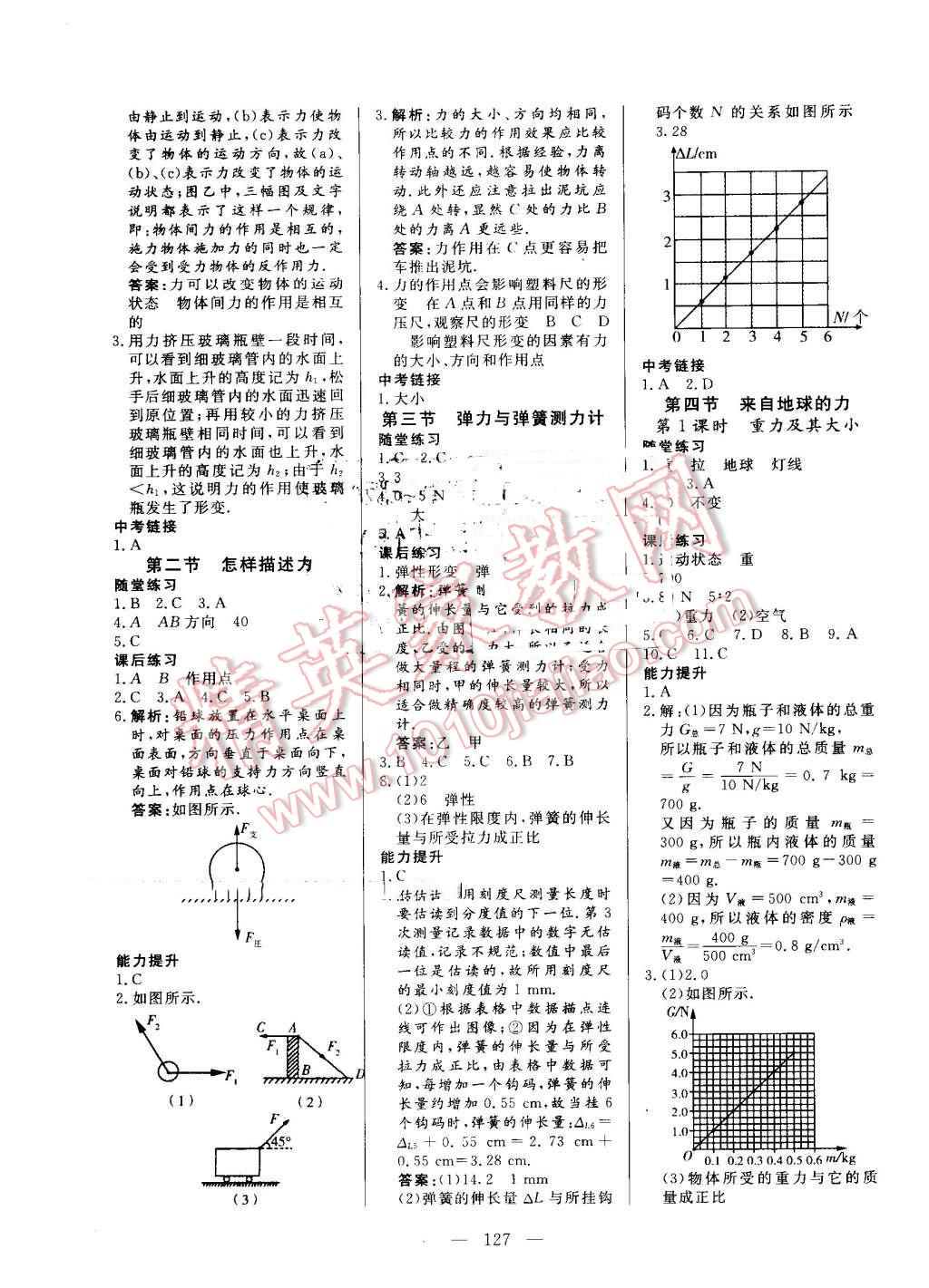 2016年自主訓(xùn)練八年級物理上冊滬科版 第15頁