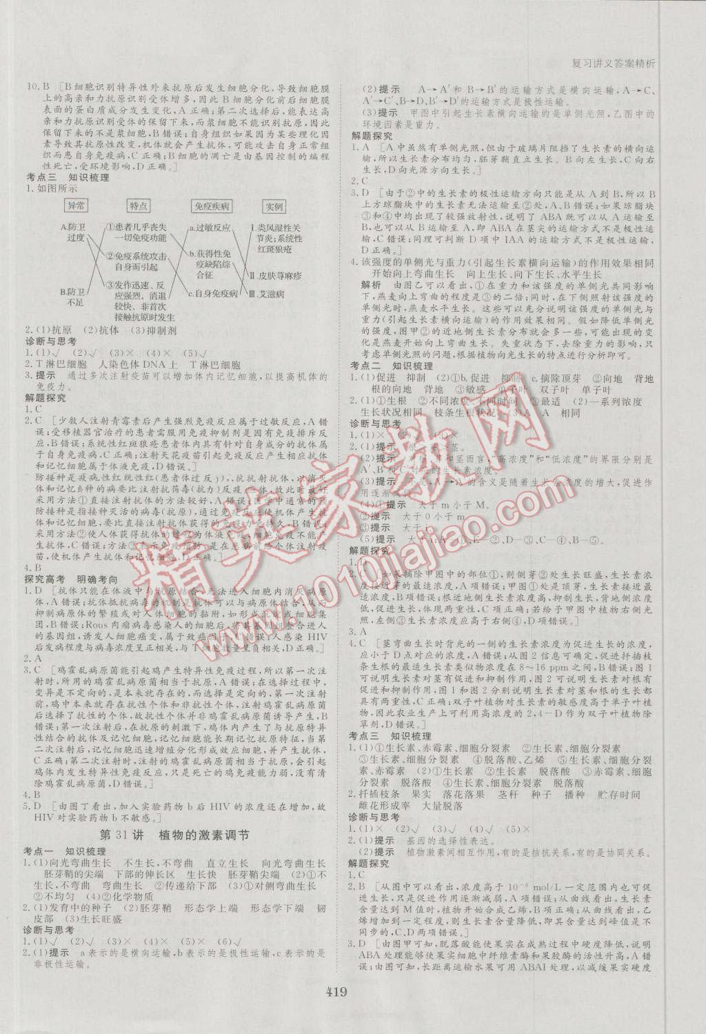 2017年步步高大一輪復(fù)習(xí)講義生物 第30頁(yè)