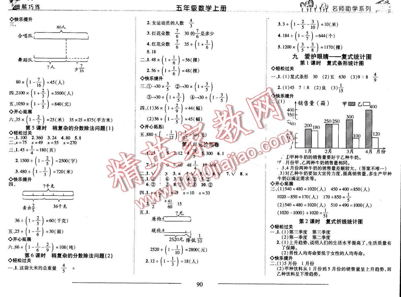 2016年細(xì)解巧練五年級(jí)數(shù)學(xué)上冊(cè)五四制 第10頁