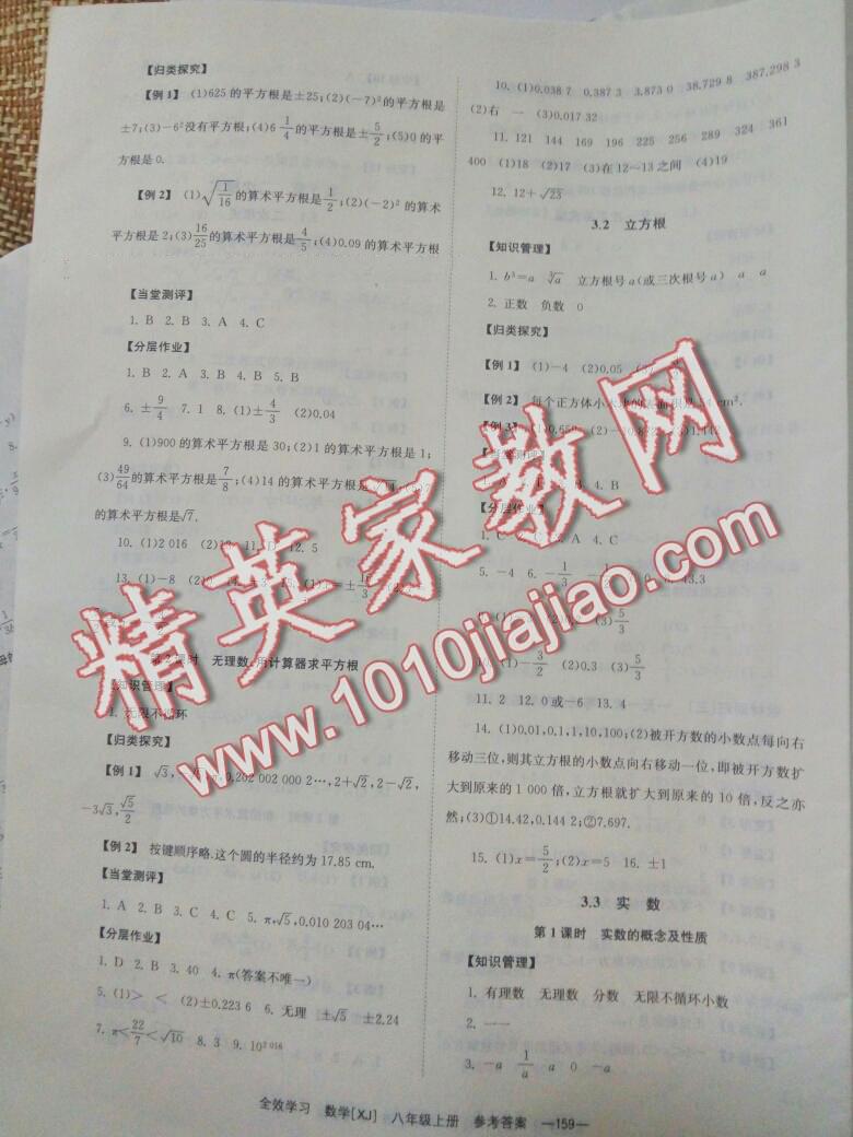 2014年全效學(xué)習(xí)八年級(jí)數(shù)學(xué)上冊(cè)湘教版 第9頁